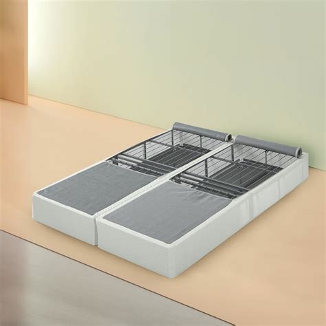 metal collapsible box spring|full size folding box spring.